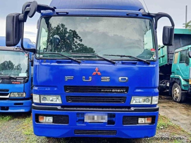 Used Mitsubishi Fuso Super Great Wheeler Tarpal Wing Van Molye M