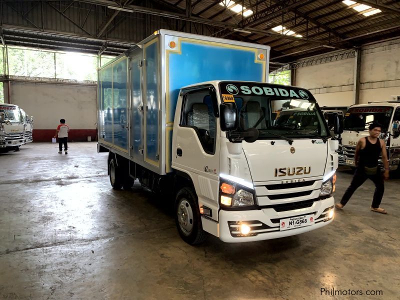 Used Isuzu Elf Sobida Nkr Reconditioned Surplus Aluminum Closed Van