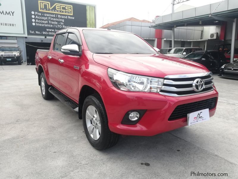 Used Toyota Hilux G | 2017 Hilux G for sale | Pampanga Toyota Hilux G ...