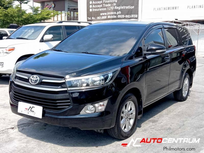 Used Toyota Innova E | 2017 Innova E for sale | Pampanga Toyota Innova ...