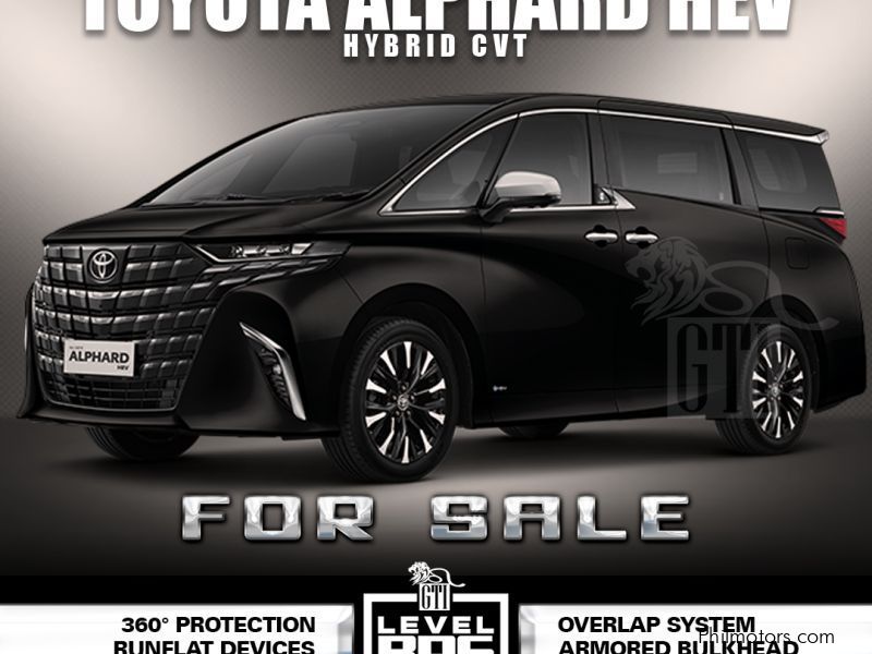 Toyota Alphard HEV CVT Black Armored in Philippines