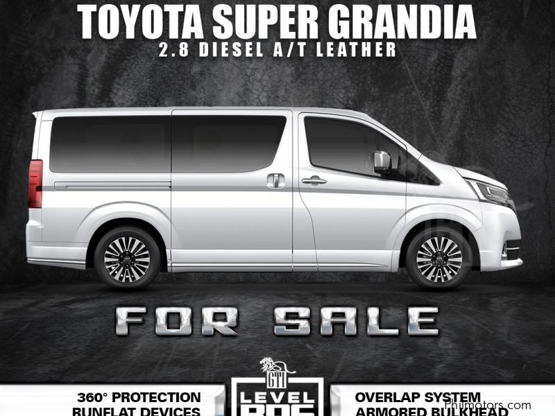 Toyota Super Grandia Leather Bulletproof in Philippines